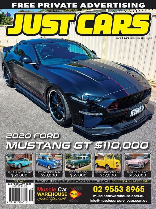 Cover image for Just Cars